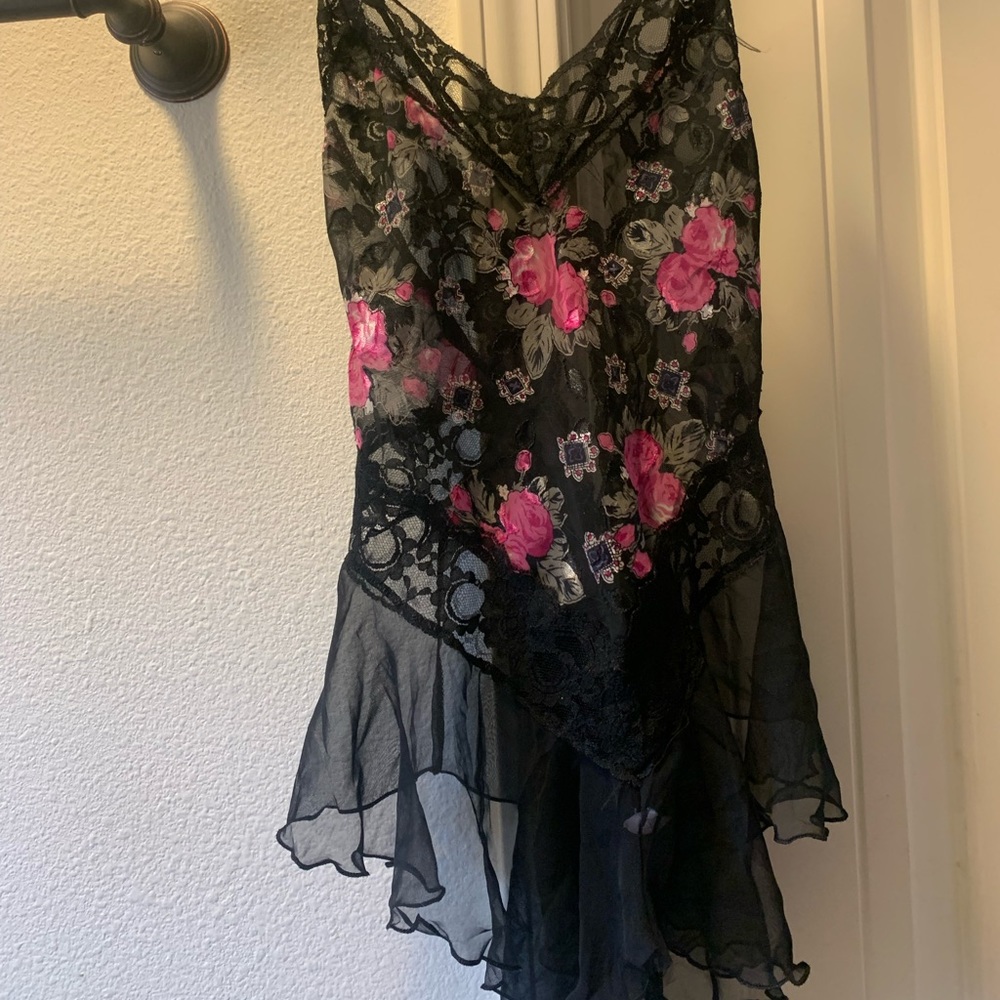 vintage lingerie romper